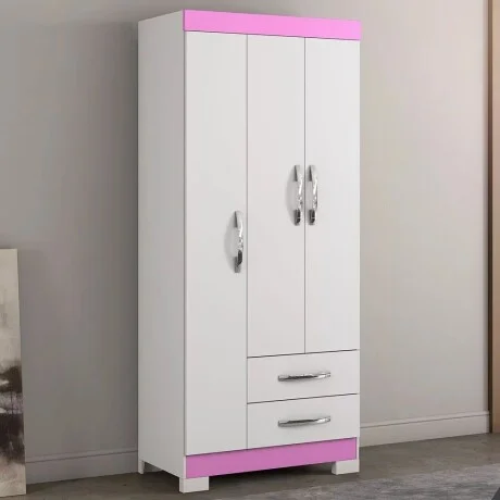 Ropero 3 puertas Flex en Blanco - Roperos y placares, Uruguay | La Cueva Muebles, vista 16