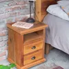 MESA DE LUZ BRAVA en Madera natural - Mesas de luz, Uruguay | Fundamento Muebles, vista 4 de 5