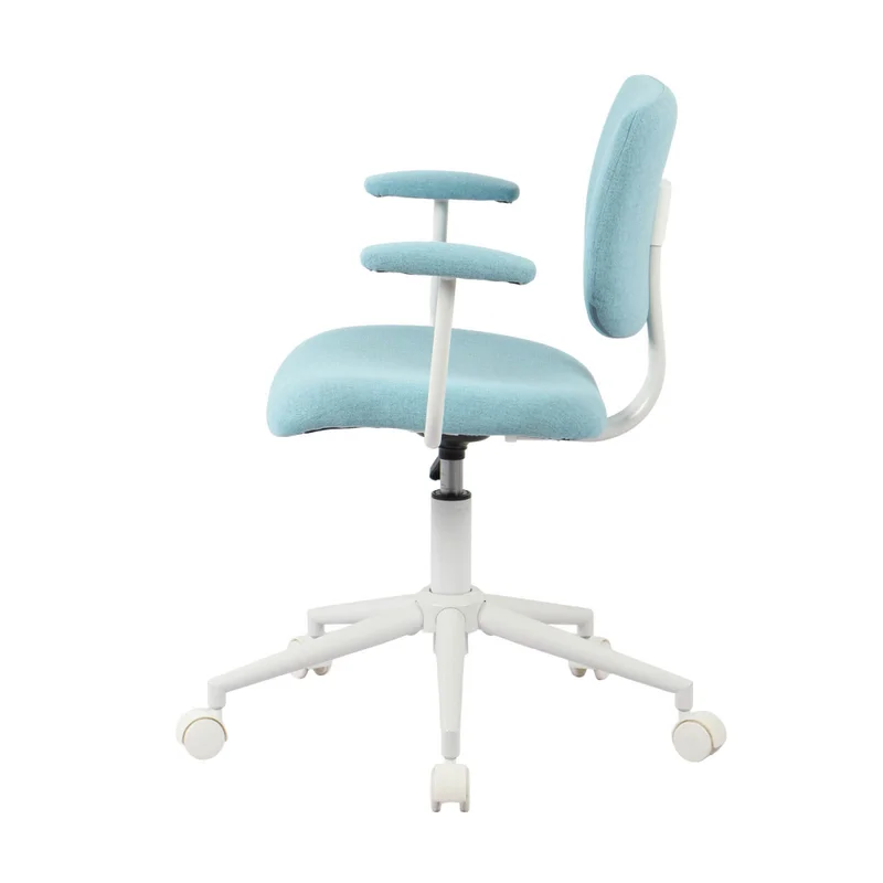 Asiento De Oficina Polipropileno-y-tela Celeste Clifford en Azul - Sillas de escritorio, Uruguay | Divino, vista 4
