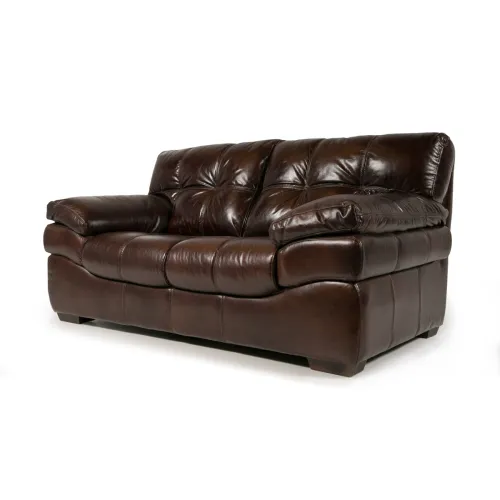 Sofá Trento - Cuero Natural - 2 cuerpos - A fabricar en Marrón - Sillones y sofás, Uruguay | NYR