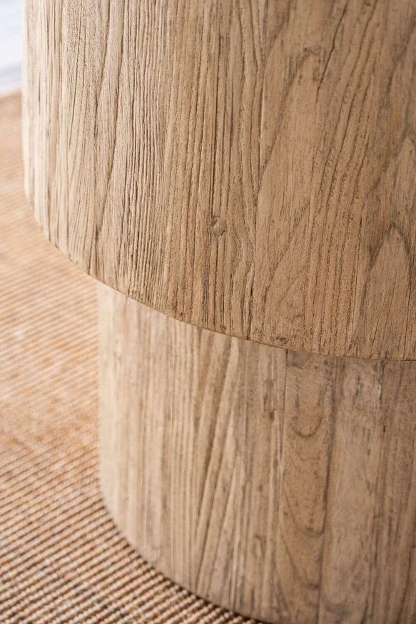 MESA LATERAL BALEAR - OLMO en Madera natural - Mesas de living, Uruguay | La Iberica, vista 2