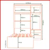 Placard con cama de 1 plaza – Lisboa RG 023 en Blanco - Dormitorio, Uruguay | Punto Unión, vista 4 de 7