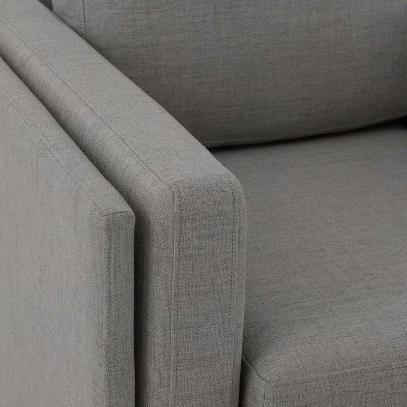 Butaca Tela-y-madera Gris Luxor Premium Gris Osc en Gris - Sillones y sofás, Uruguay | Divino, vista 6