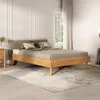 Cama 2 Plazas Madera Natural-beige Florida en Madera natural - Dormitorio, Uruguay | Divino, vista 1 de 7
