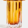 Jarrón Cristila de cristal naranja de 30 cm en Naranja - Jarrones, Uruguay | Kavehome, vista 6 de 8