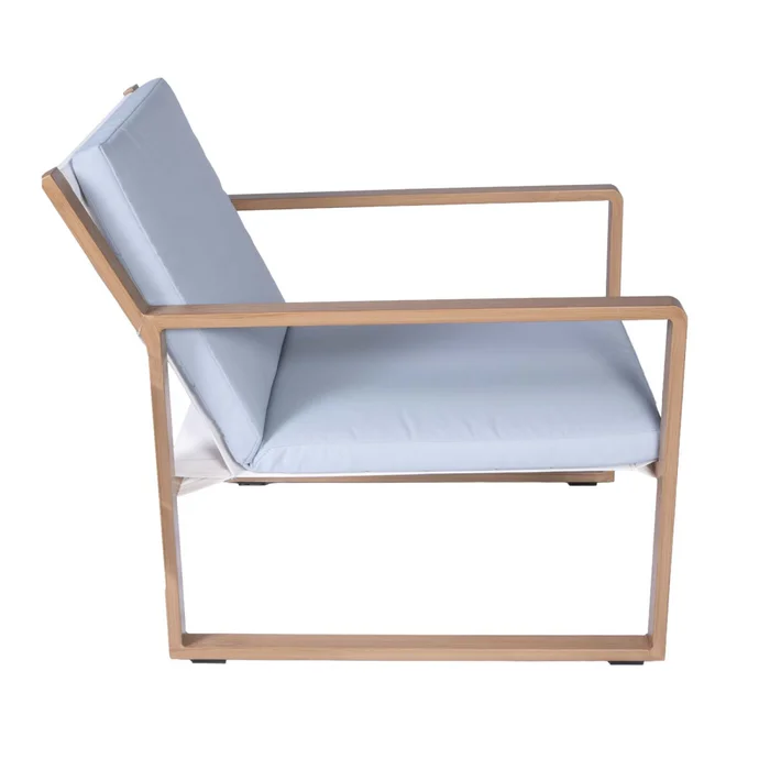 Set De Terraza Aluminio Aluminio Blanco Coral en BLANCO BEIGE - Muebles para el exterior, Uruguay | Divino, vista 7