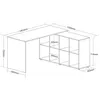 Escritorio Gamer Mdf Negro Nero en Negro - Escritorios y sillas de escritorio, Uruguay | Divino, vista 6 de 6