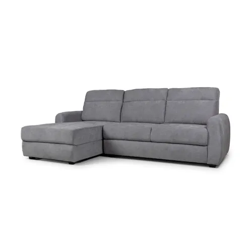 Rinconera Elyon - Tela Microfibra - Chaise izquierdo - 9250 (Grafito) en Gris - Sillones y sofás, Uruguay | NYR