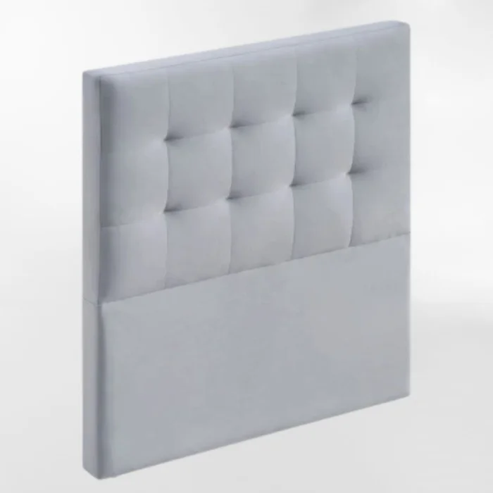 RESPALDO DE PARED MODENA GRISCLARO 1,5 PLAZAS - Respaldos de cama, Uruguay | Viasono, vista 3