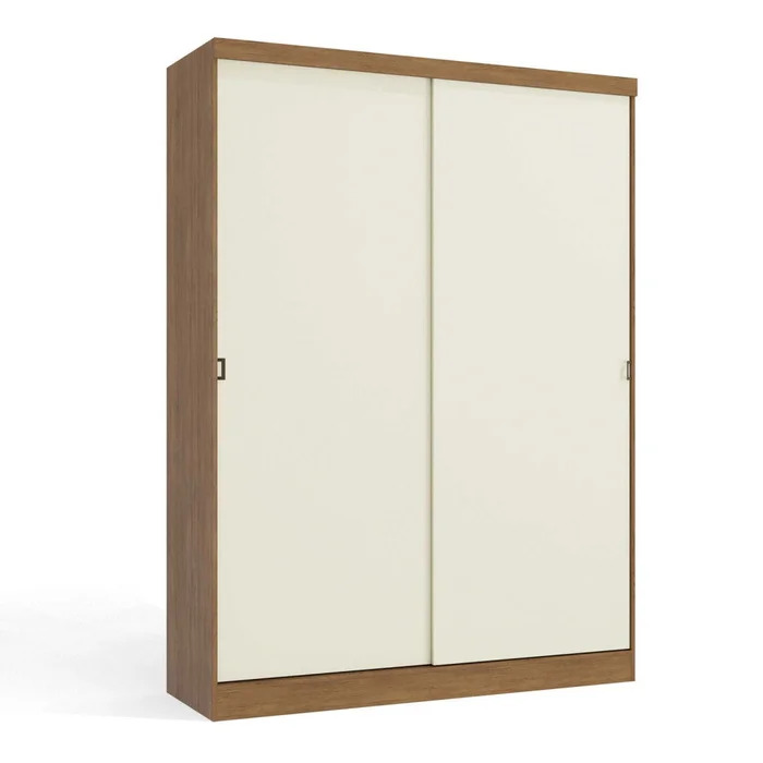 Placard Ropero 2 Puertas Mdf-y-mdp Marron J563 en Multicolor - Roperos y placares, Uruguay | Divino, vista 2
