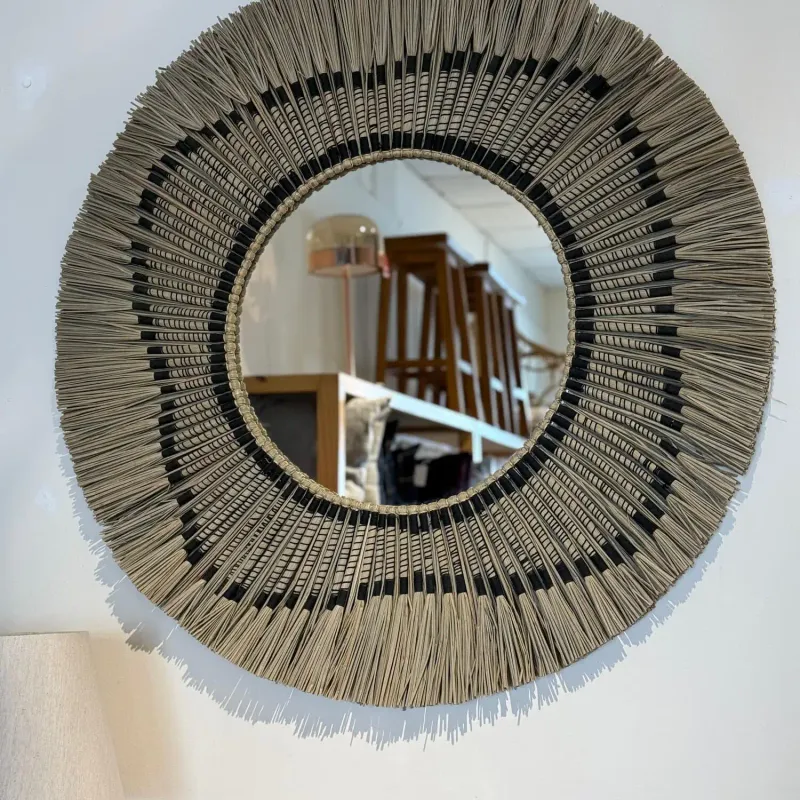 Espejo fibra combinado con negro - Espejos, Uruguay | FMB