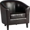 Butaca Sillon Sofa Poltrona Living Comedor Negro Bahia en Marrón - Butacas, banquetas y puffs, Uruguay | Soy Hogar, vista 2