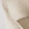 Butaca Bobly de chenilla beige y patas de madera acabado natural en Beige - Butacas, banquetas y puffs, Uruguay | Kavehome, vista 4 de 9
