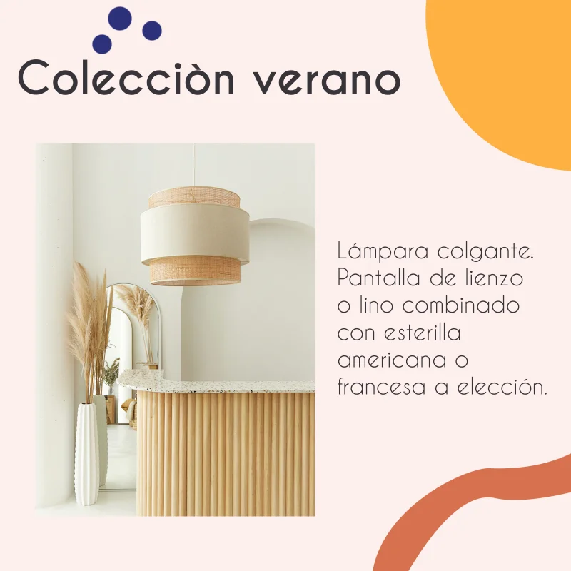 Colgante triple mixto - Lámparas colgantes, Uruguay | La Perla, vista 3