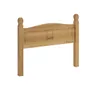 Respaldo Queen Madera Maciza 160cm - Linea Mexicana - Natural en Madera natural - Respaldos de cama, Uruguay | Rústico Hogar, vista 2 de 2
