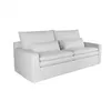 Sofá 3 Cuerpos Tela Blanco Positano en Blanco - Sillones y sofás, Uruguay | Divino, vista 3 de 6