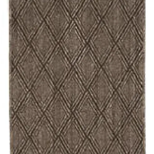 DIAMOND GREIGE SISAL WOVEN en Gris - Textiles, Uruguay | Sentido Jose Ignacio