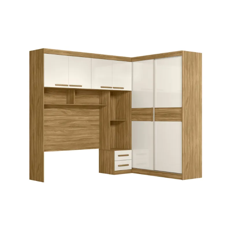 Ropero Placard Respaldo Dormitorio 2 Puertas Corredizas en Blanco - Respaldos de cama, Uruguay | Soy Hogar
