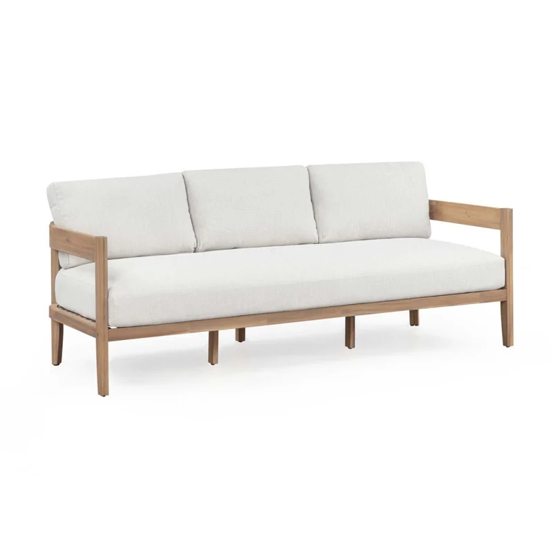 Set De Living Madera-acacia Natural-beige Cruz en Madera natural - Muebles para el exterior, Uruguay | Divino, vista 3