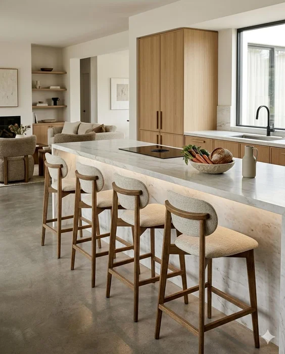 BANQUETA AXIS CARVALHO en Beige - Muebles, Uruguay | Indrana, vista 6