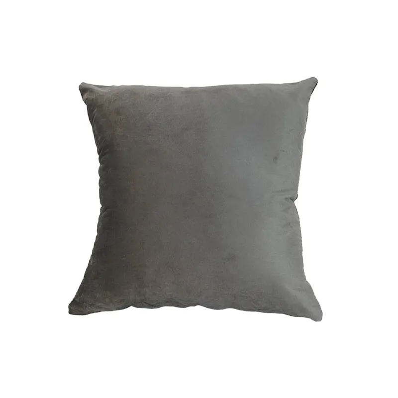 ALMOHADON VELVET 40x40CM GRIS en Gris - Textiles, Uruguay | Koz