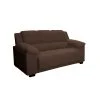 Sillon Sofa Living 3 Cuerpos Tapizado Tela Color Marron en Marrón - Sillones y sofás, Uruguay | Soy Hogar, vista 2