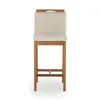 Taburete Dani - Tela Rústica - 201-G2 (Beige) en Beige - Butacas, banquetas y puffs, Uruguay | NYR, vista 5 de 6