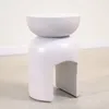 Mesita de arrime o banco blanco en Blanco - Mesas de comedor, Uruguay | Entrecasa, vista 1 de 4