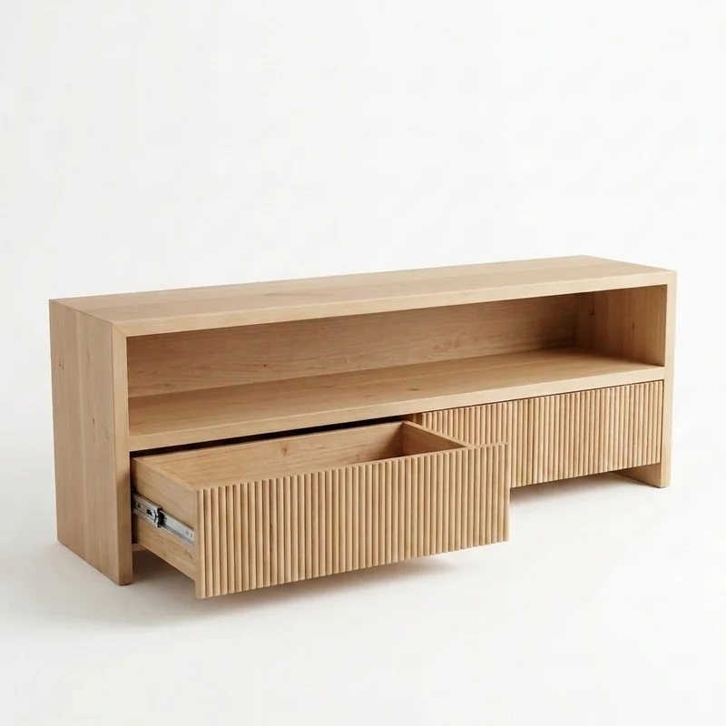 Rack Oliver 160 Álamo en Madera natural, Uruguay | Diseno Montevideo, vista 3