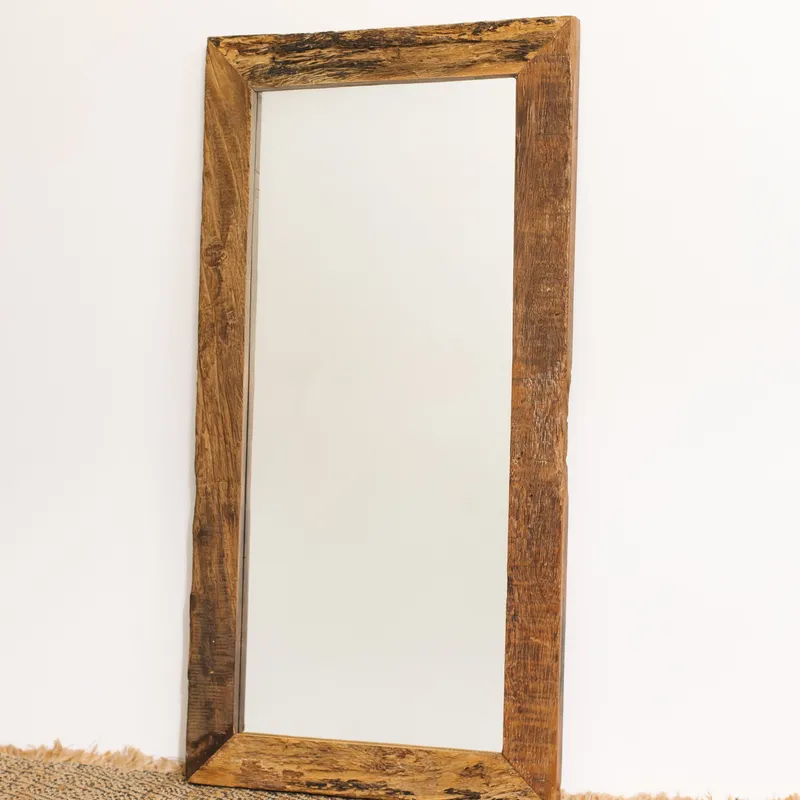 ESPEJO ESCORPIO 120x60 en Madera natural - Espejos, Uruguay | Fundamento Muebles