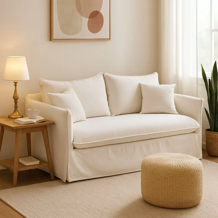 Sillon 3 cuerpos Voga en Beige - Sillones y sofás, Uruguay | La Cueva Muebles