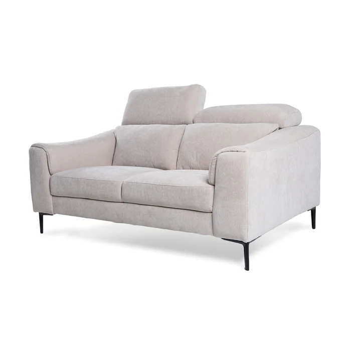 Sofá Hashtag - Tela Microfibra - 2 cuerpos - 6686-4 Beige en Beige - Sillones y sofás, Uruguay | NYR, vista 3