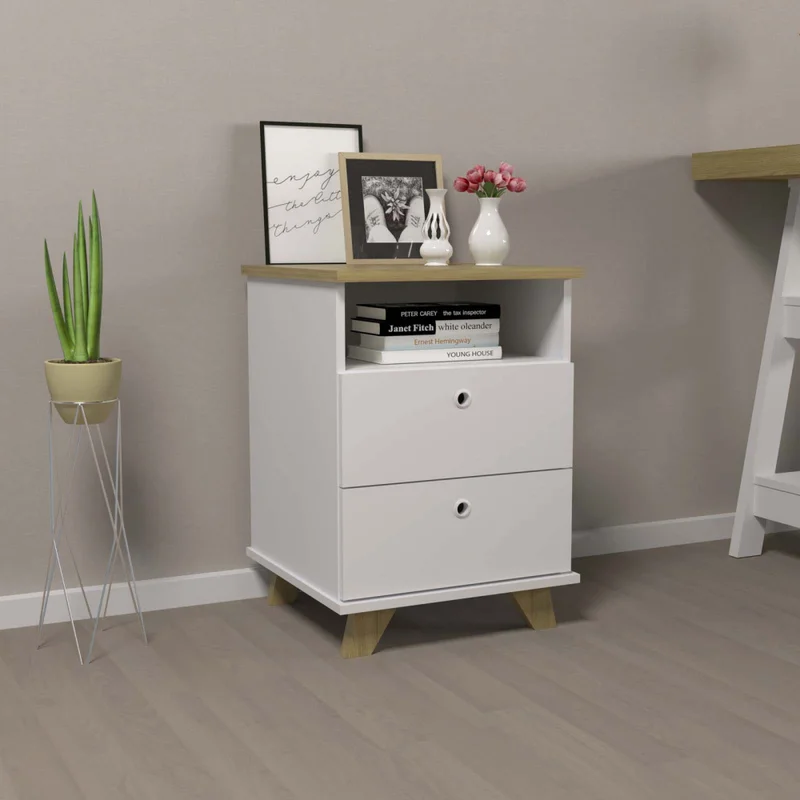 Cajonera Mdf Sky en Blanco - Bibliotecas, Uruguay | Divino, vista 8