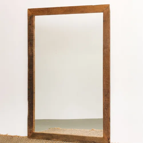 ESPEJO ESCORPIO 140x100 en Madera natural - Espejos, Uruguay | Fundamento Muebles