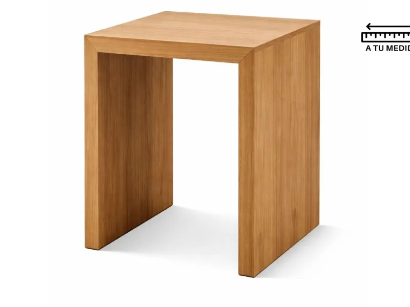 Mesa Lateral AMBAY Natural en Madera natural - Mesas de living, Uruguay | Finkel