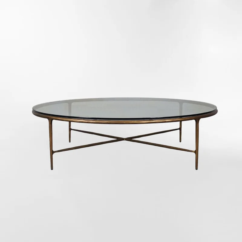 MESA DE CENTRO RIGHT MIX Dorado en Dorado SKU - Mesas de comedor, Uruguay | Viasono, vista 3