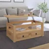 Mesa de Living Articulada - Línea Monterrey - Natural - Mesas de living, Uruguay | Ecowood, vista 1 de 6