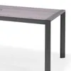 Mesa De Aluminio Para Jardín - Urbanite - 160x90 - Gris en Gris - Muebles para el exterior, Uruguay | Rústico Hogar, vista 3 de 5