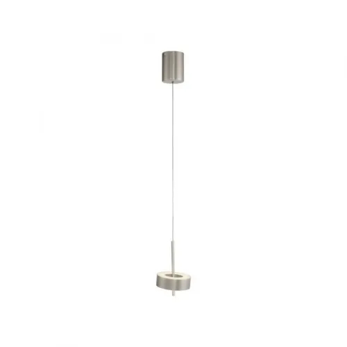 Colgante led orientable 9w 14cm regulable a control remoto, plateado en Plateado - Lámparas colgantes, Uruguay | Iluminica