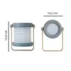 Lámpara De Mesa Mungay Recargable Dimm Gris en Gris - Lámparas de mesa, Uruguay | Serlux, vista 6 de 6