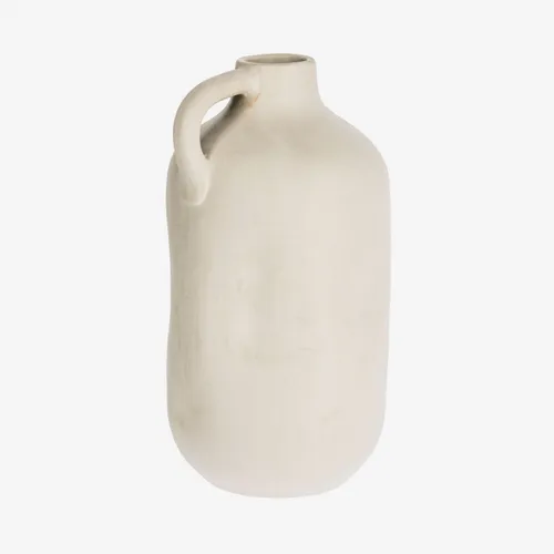 Jarrón Caetana cerámica blanco 55 cm en Blanco - Jarrones, Uruguay | Kavehome
