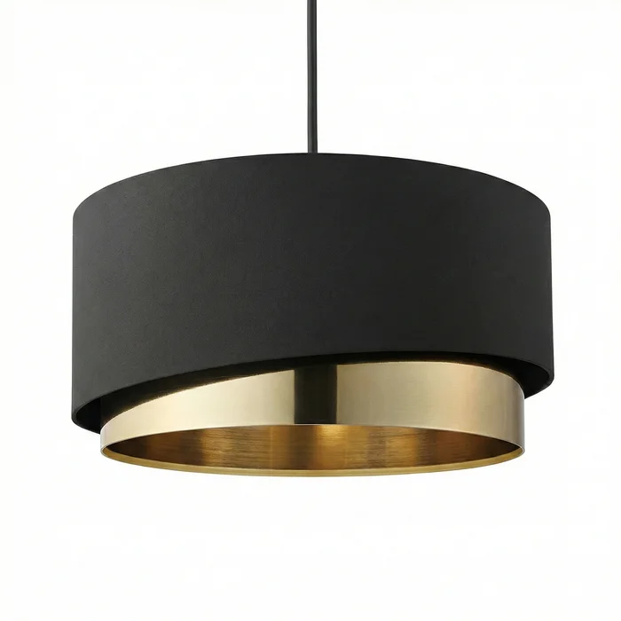 Colgante Duo Lux Gold Offset en Multicolor - Lámparas colgantes, Uruguay | La Perla