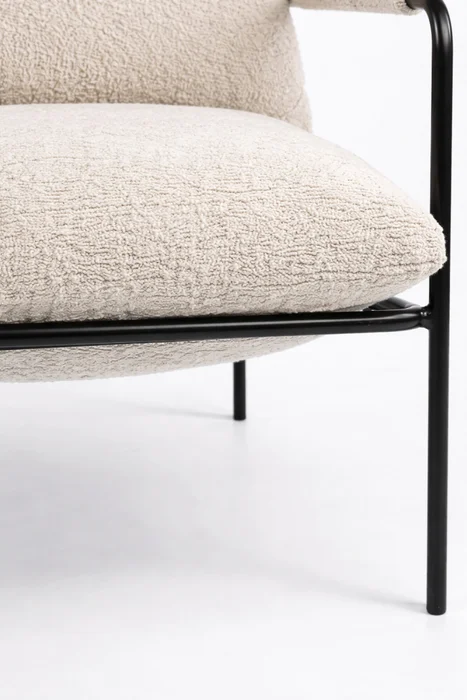 Butaca Dominique - Beige en Beige - Sillones y sofás, Uruguay | Indian, vista 3