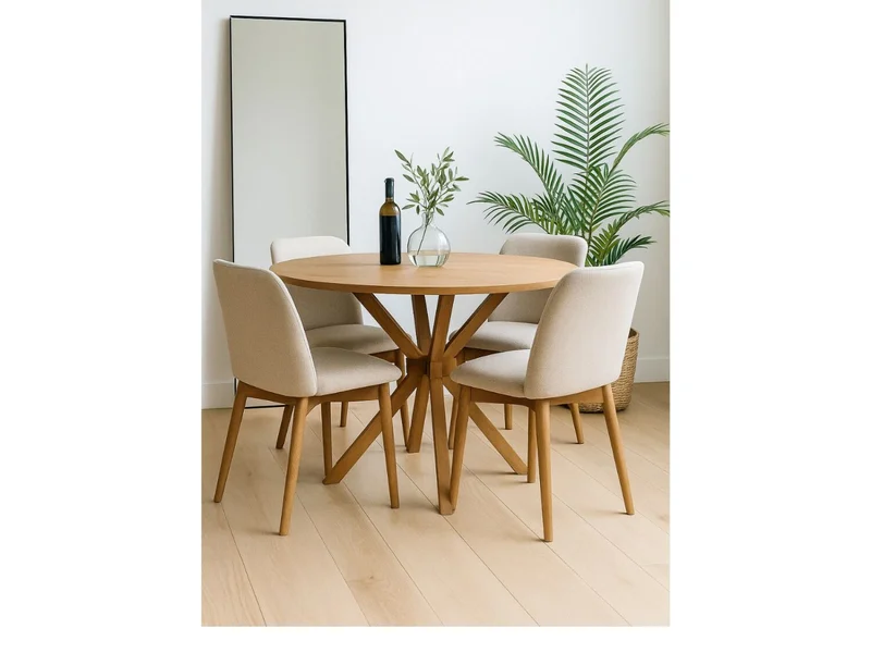 Mesa MARA Madera 1.10 m en Madera natural - Mesas de comedor, Uruguay | Finkel, vista 3