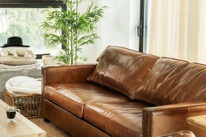 SILLON CUERO ITALIANO - 3 CUERPOS en Marrón - Sillones y sofás, Uruguay | La Iberica, vista 29