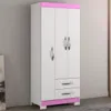 Ropero 3 puertas Flex en Blanco - Roperos y placares, Uruguay | La Cueva Muebles, vista 8 de 18