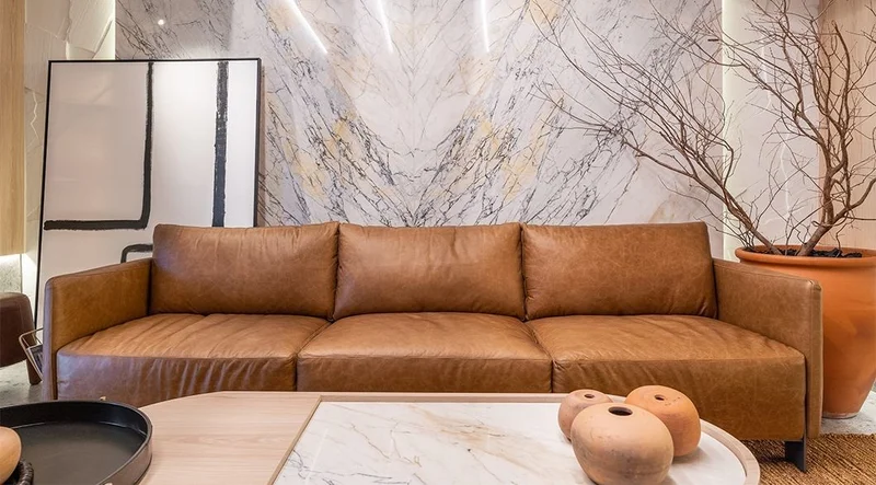 SOFA BALTAZAR LA PAZ CAMEL  en Marrón - Sillones y sofás, Uruguay | Masinfinito Casa, vista 3