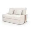 Sillón Sofá Cama Charlotte - Beige en Beige - Sillones y sofás, Uruguay | Ecowood, vista 3 de 5