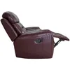 Poltrona Reclinable Cuero Marron Memphis Chocolate en Marrón - Sillones y sofás, Uruguay | Divino, vista 2 de 3