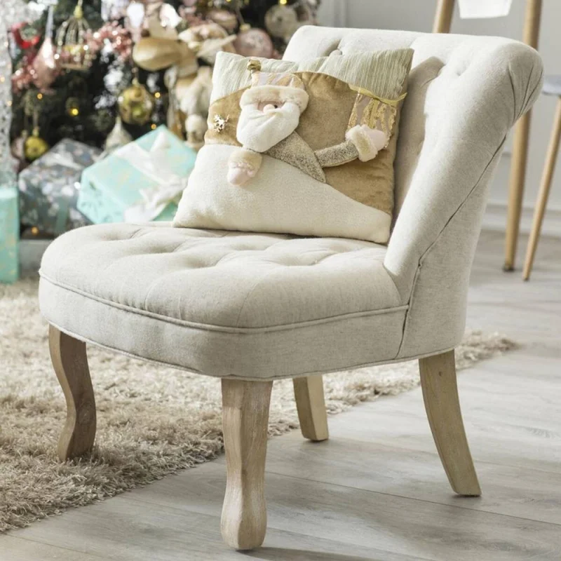 Butaca Luis XV - Beige en Beige - Butacas, banquetas y puffs, Uruguay | La Cueva Muebles, vista 10